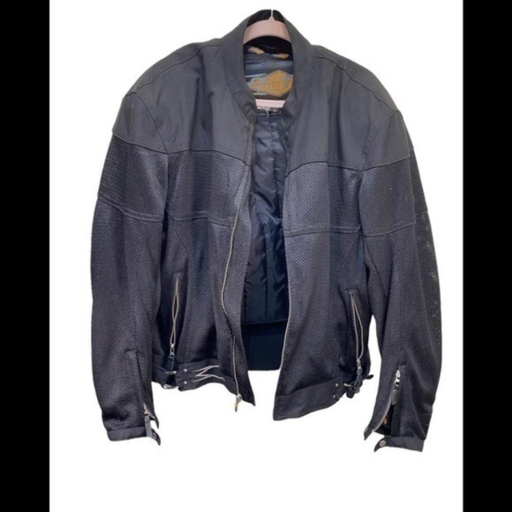 Power Trip Black Motorcycle Jacket